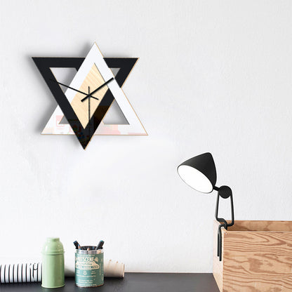 White Creative Wall Clock