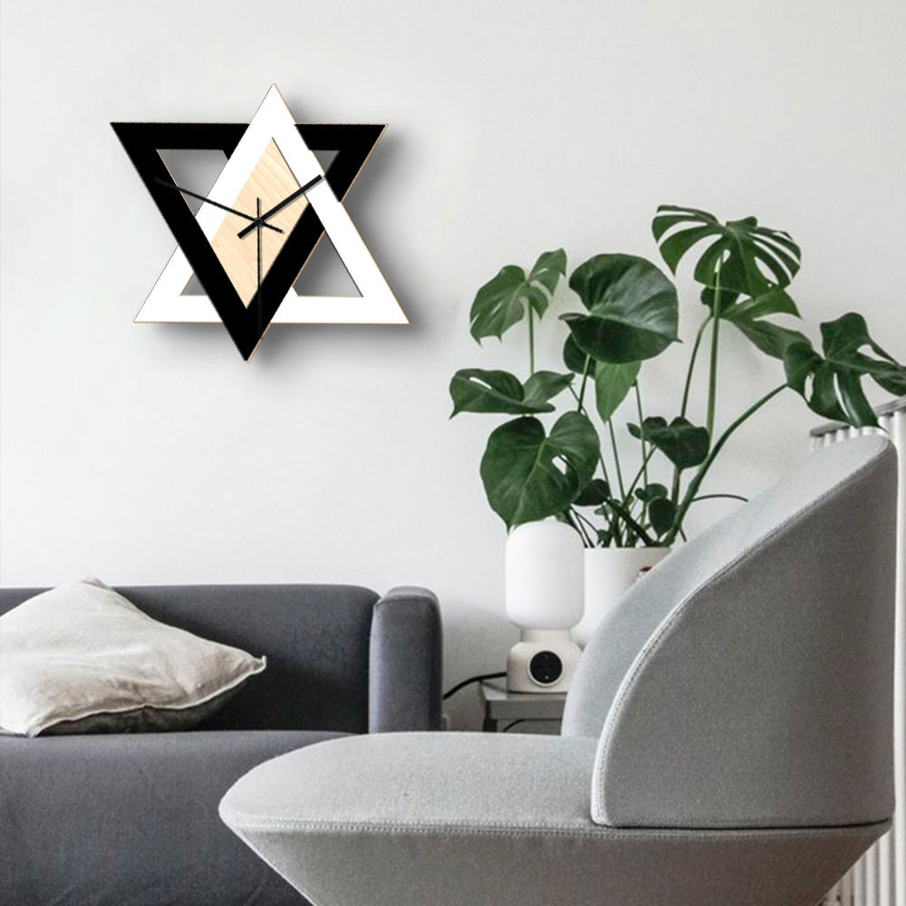 White Creative Wall Clock