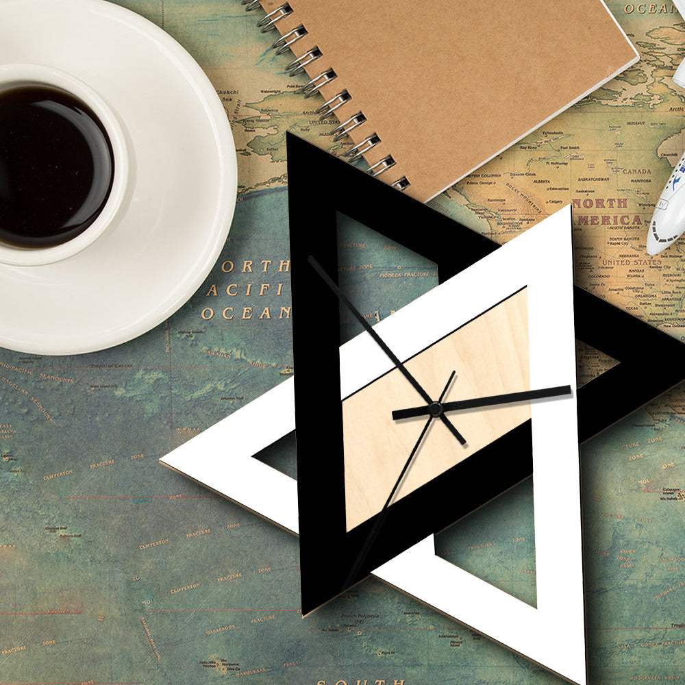 White Creative Wall Clock