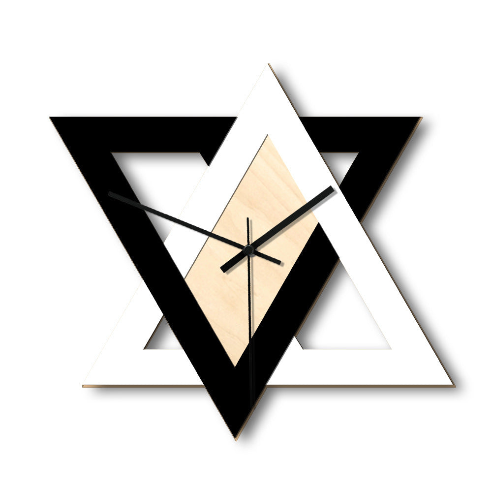 White Creative Wall Clock