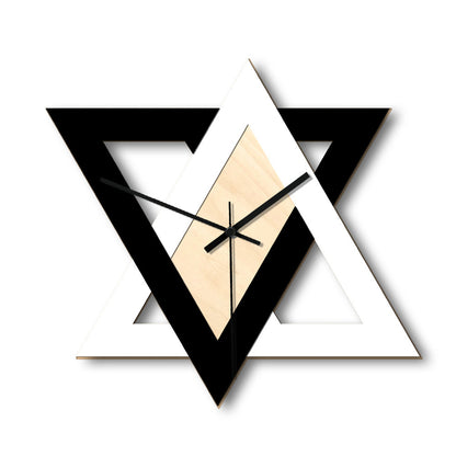 White Creative Wall Clock